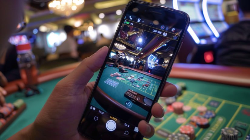 Người chơi Việt Nam trải nghiệm slot game nổ hũ trên điện thoại di động